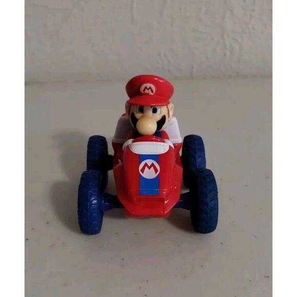 2004 Nintendo Super Mario Bros Mario Kart ATV 4-Wheeler Toy Wendys - Picture 5 of 7